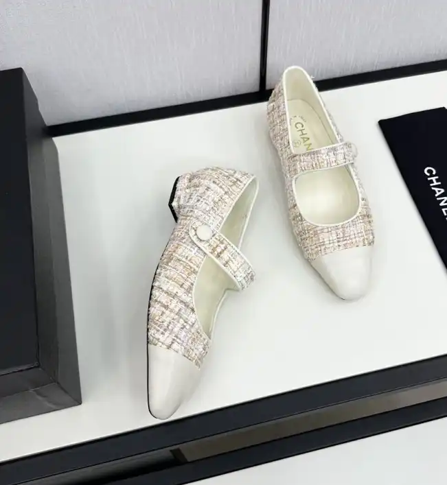 hype Chanel Flat Shoes