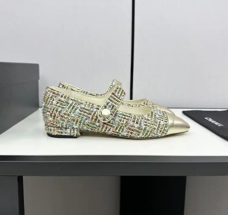 hype Chanel Flat Shoes