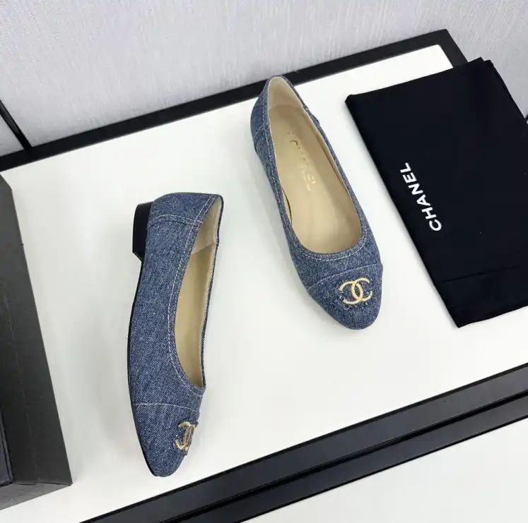 hype Chanel Flat Shoes