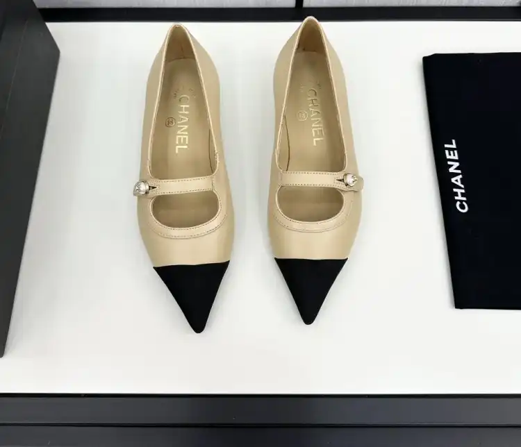 hype Chanel Flat Shoes