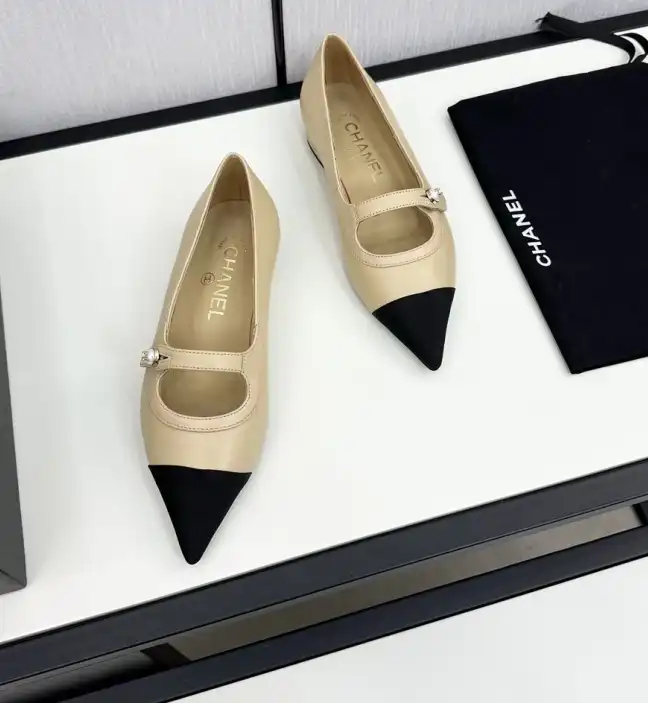 hype Chanel Flat Shoes