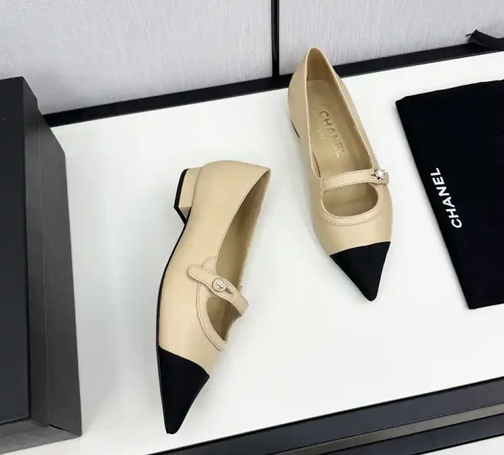 hype Chanel Flat Shoes