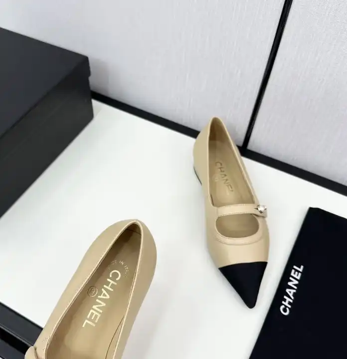 hype Chanel Flat Shoes