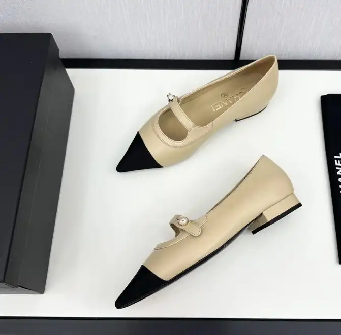 hype Chanel Flat Shoes