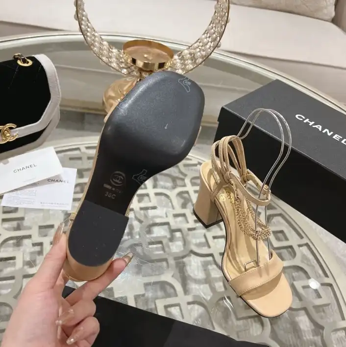 hype Chanel Sandals