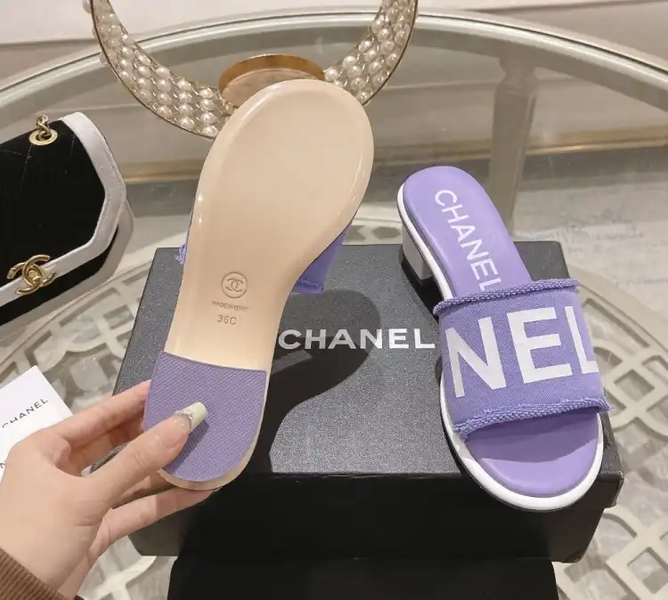 hype Chanel Slippers