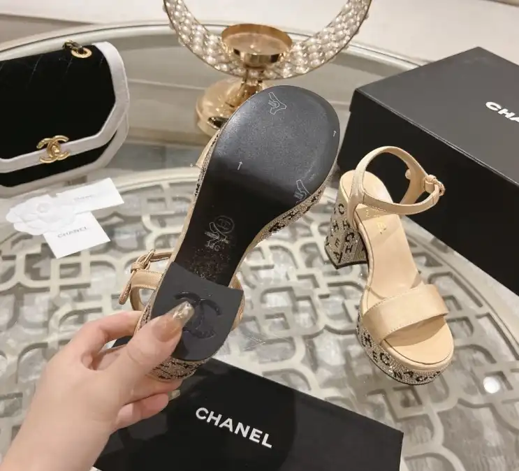 hype Chanel Sandals