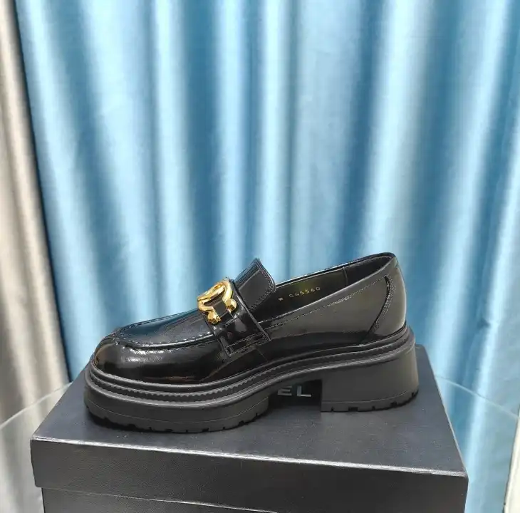 hype Chanel Leather Shoes