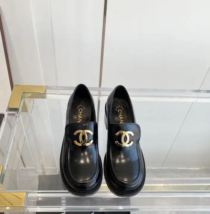 hype Chanel Leather Shoes