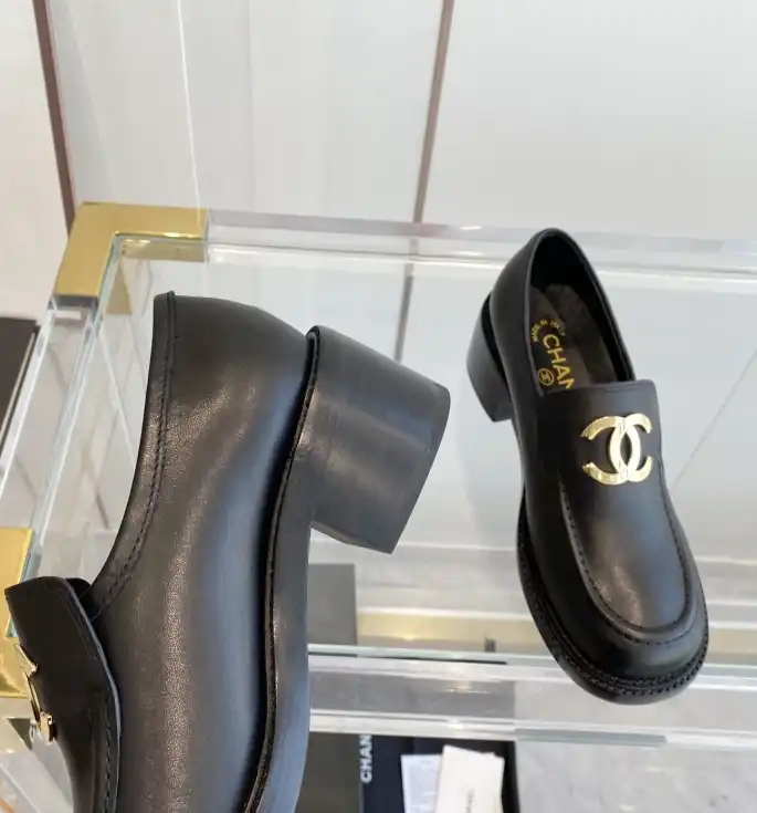 hype Chanel Leather Shoes