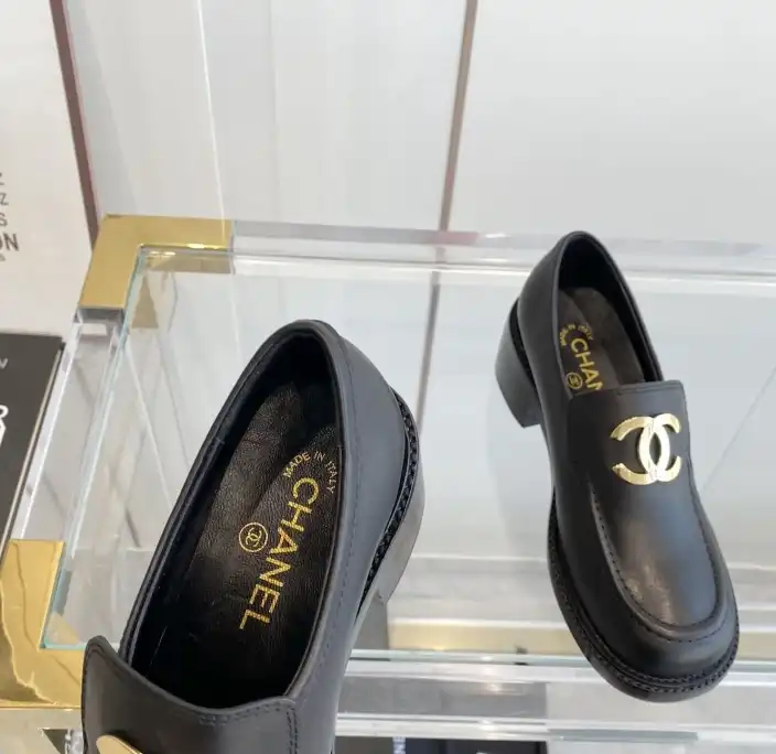 hype Chanel Leather Shoes