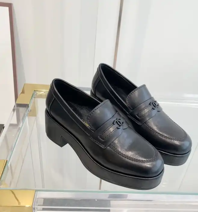 hype Chanel Leather Shoes