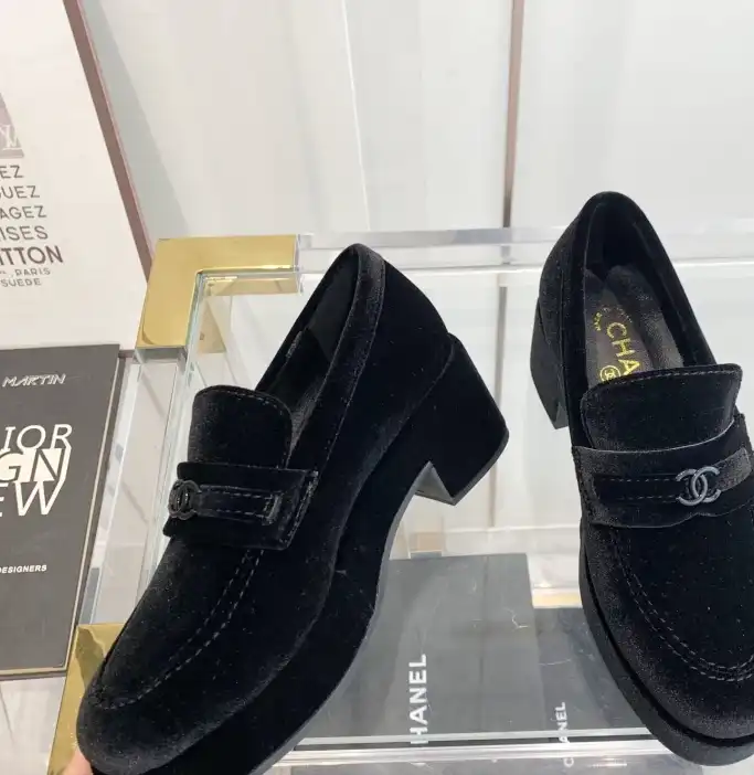 hype Chanel Leather Shoes