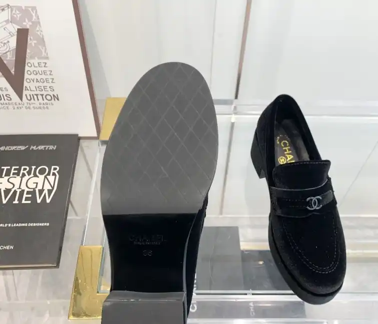 hype Chanel Leather Shoes