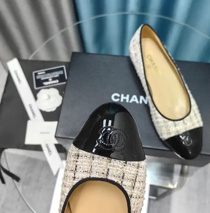 hype Chanel Flat Shoes