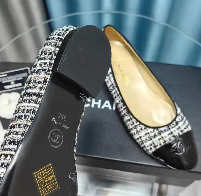 hype Chanel Flat Shoes