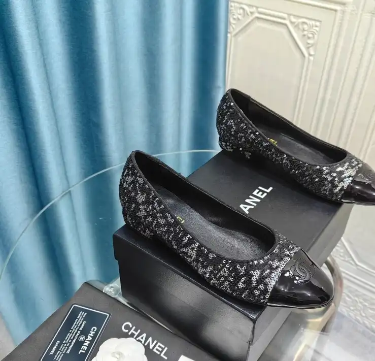 hype Chanel Flat Shoes