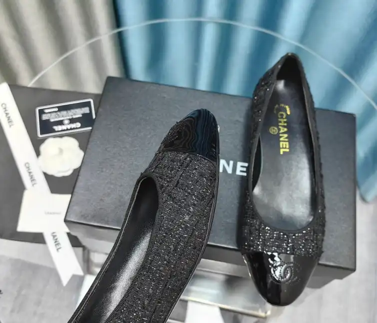 hype Chanel Flat Shoes