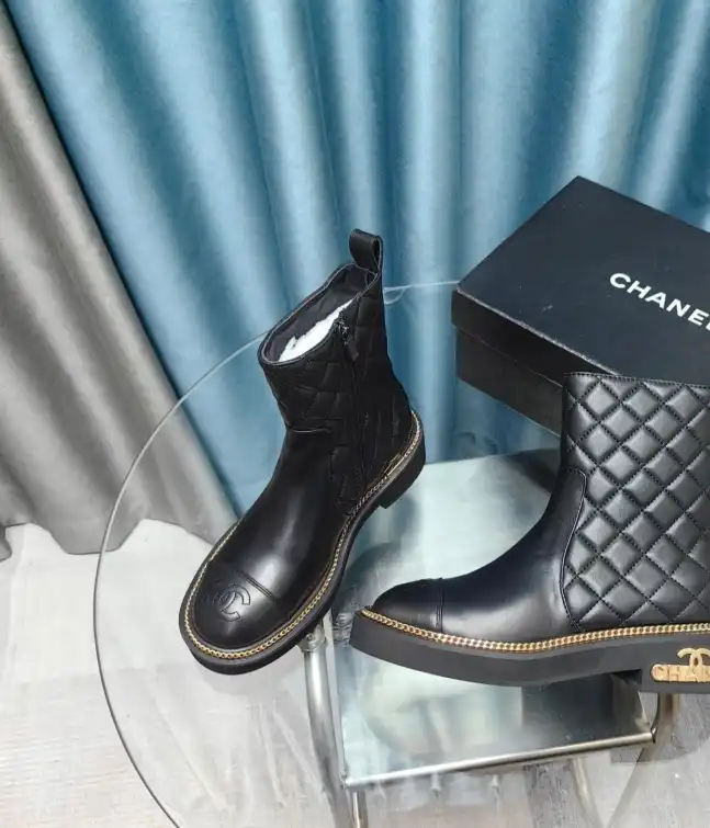 hype Chanel Boots