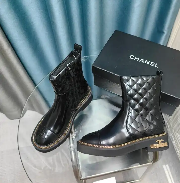 hype Chanel Boots