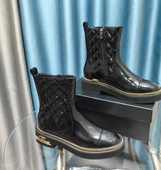 hype Chanel Boots