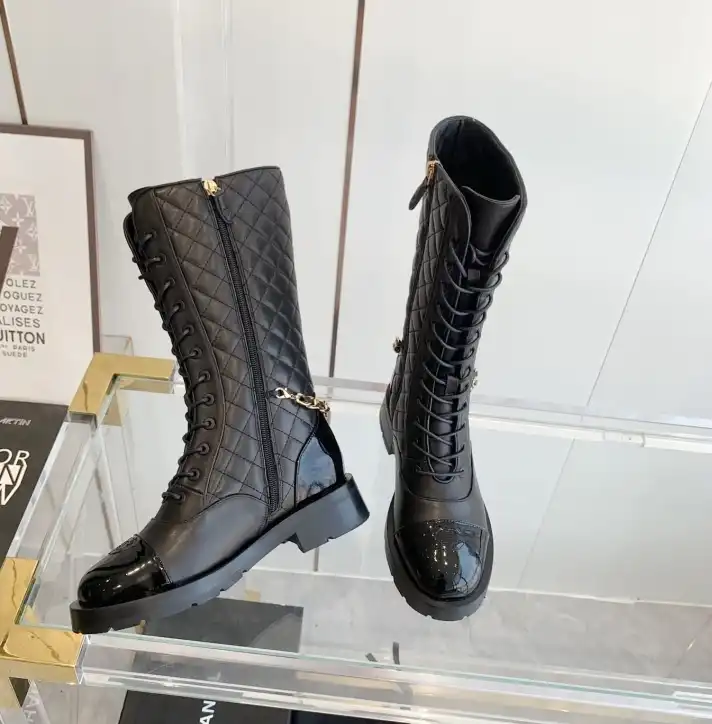 hype Chanel Boots