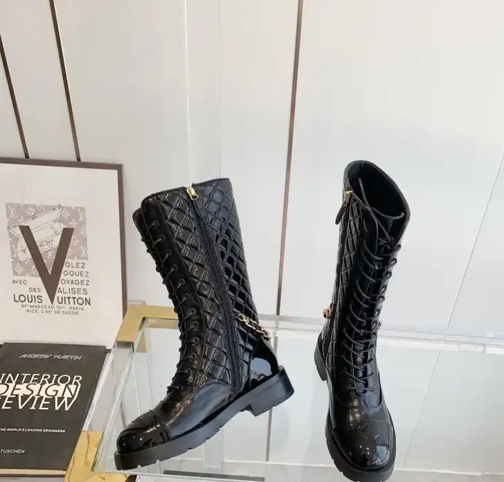 hype Chanel Boots