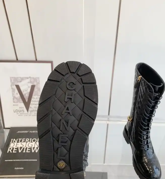 hype Chanel Boots