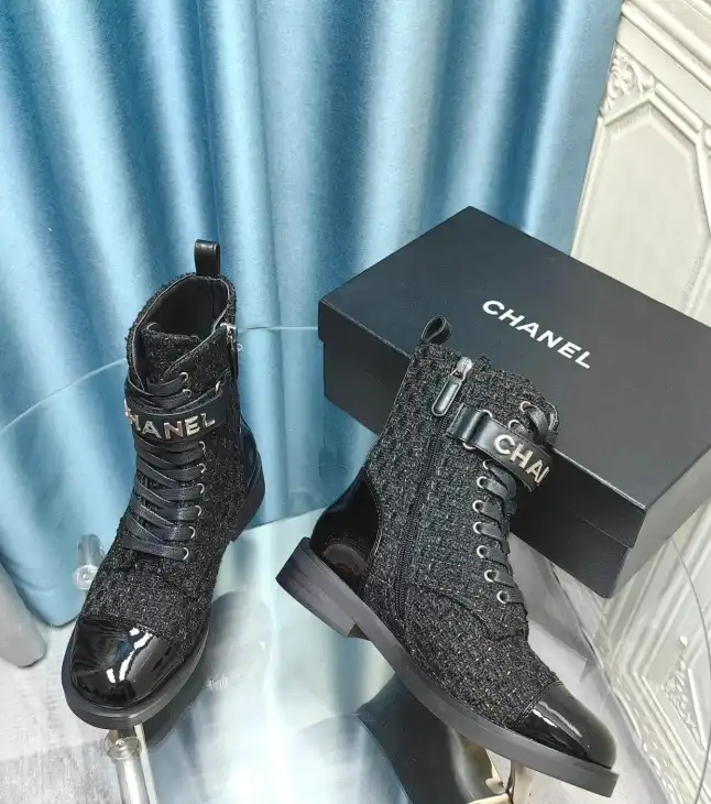 hype Chanel Boots