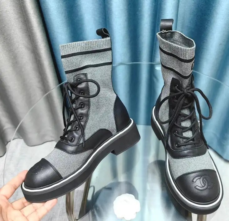 hype Chanel Boots