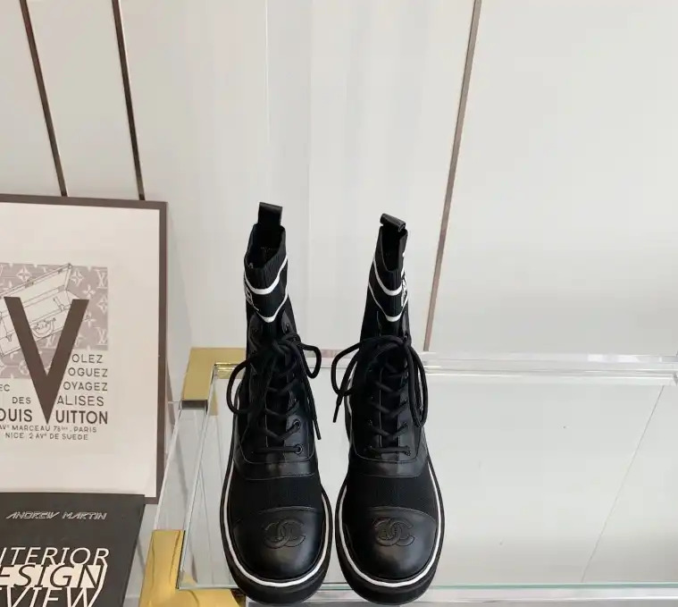 hype Chanel Boots