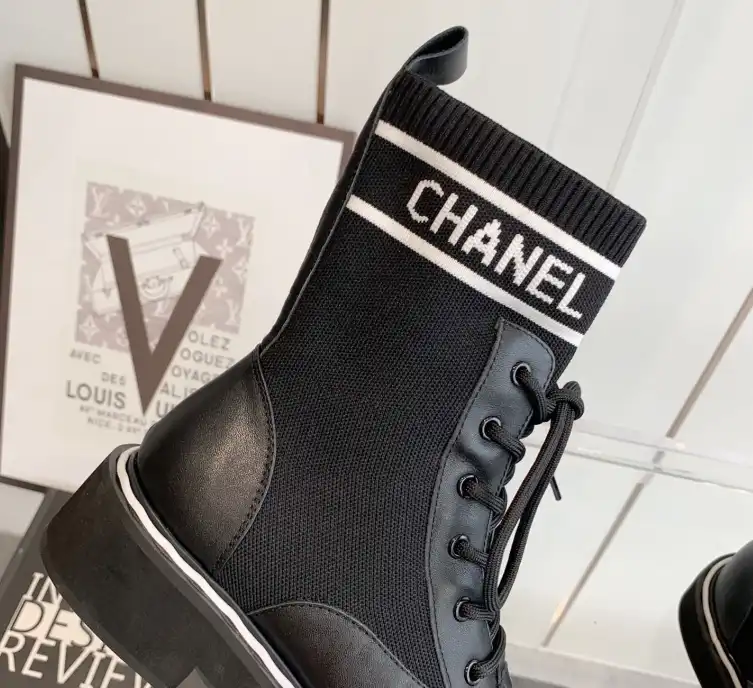 hype Chanel Boots