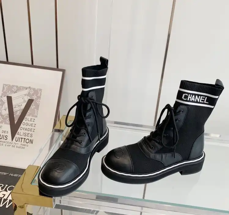 hype Chanel Boots