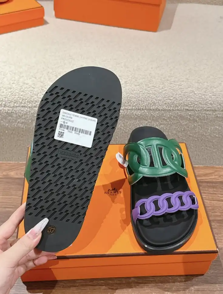 hype Hermes Slippers