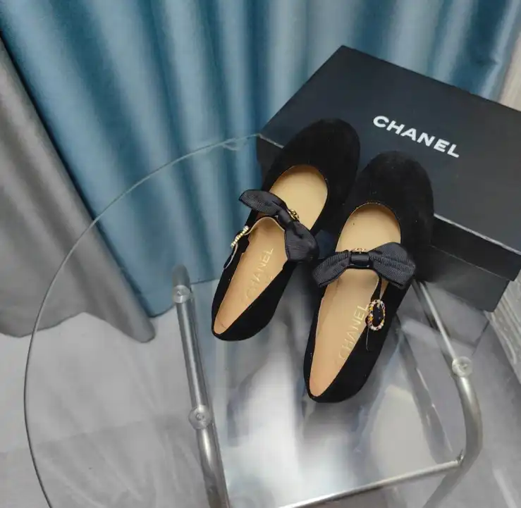 hype Chanel Flat Shoes