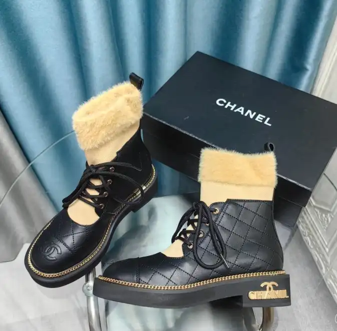 hype Chanel Boots