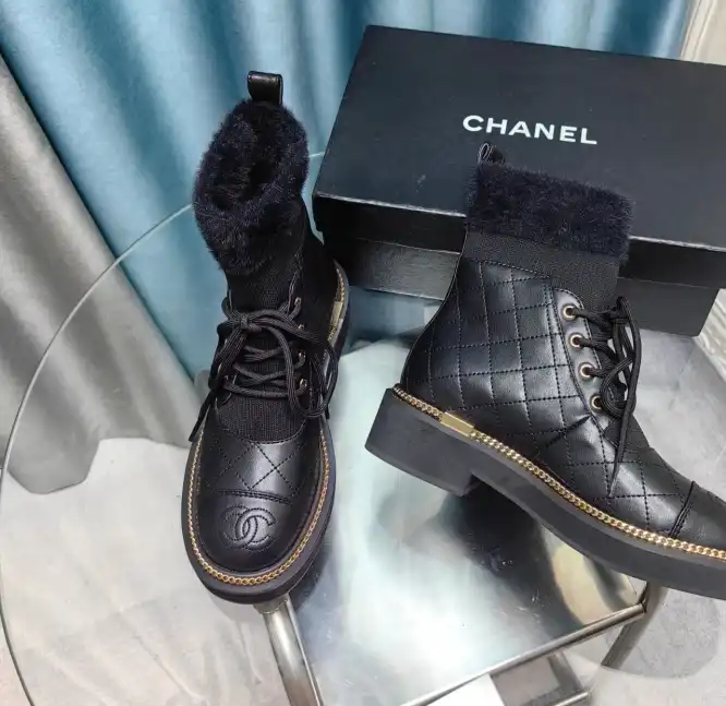 hype Chanel Boots