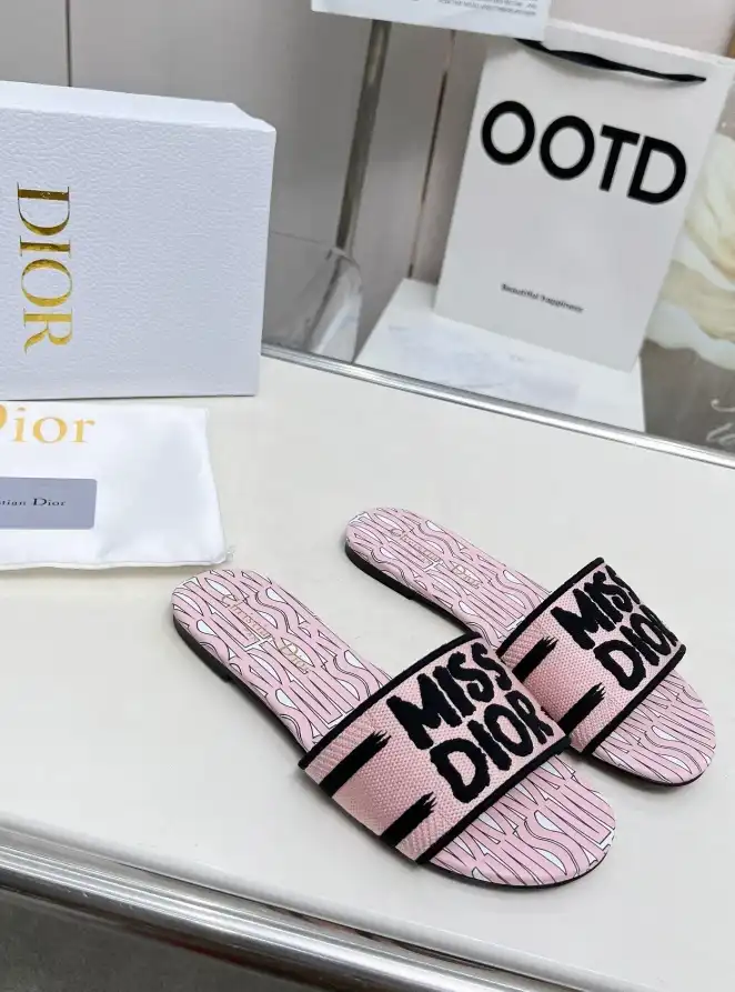 hype Christian Dior Slippers