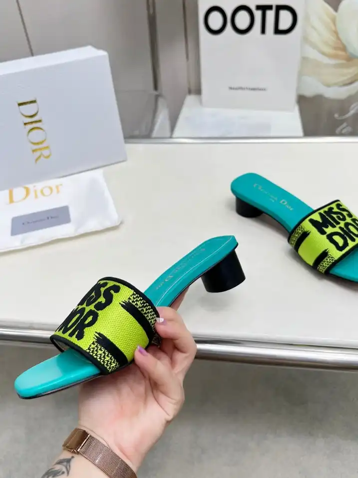 hype Christian Dior Slippers