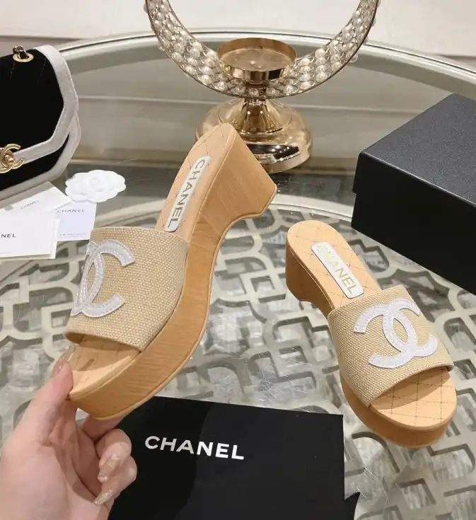 hype Chanel Slippers