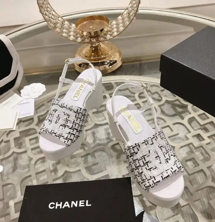 hype Chanel Sandals