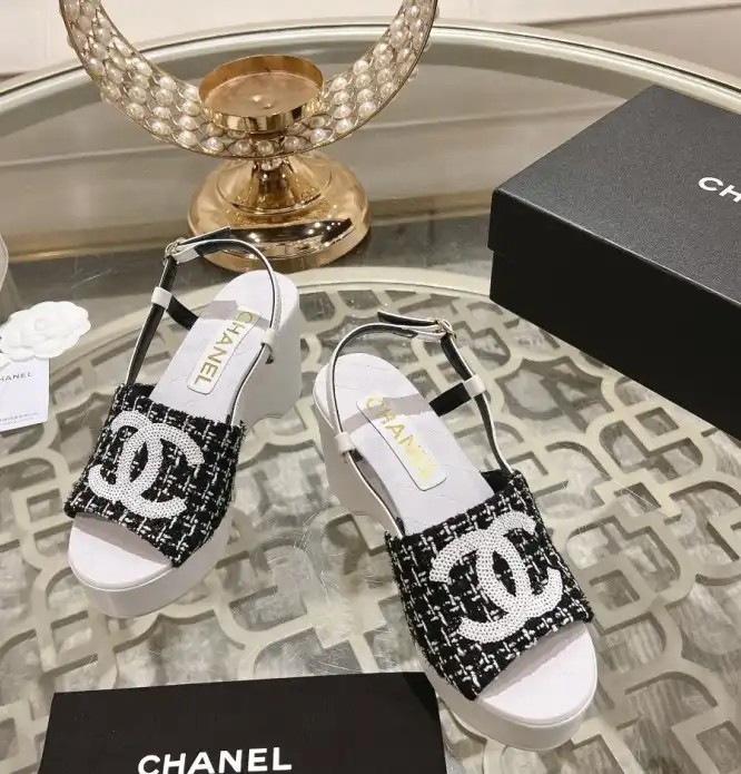 hype Chanel Sandals