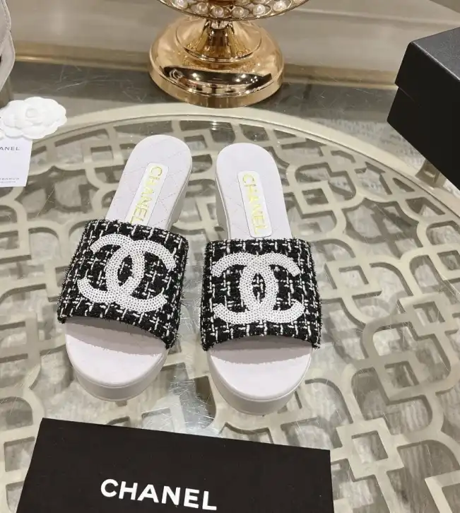 hype Chanel Slippers