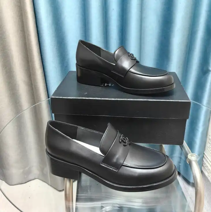 hype Chanel Leather Shoes