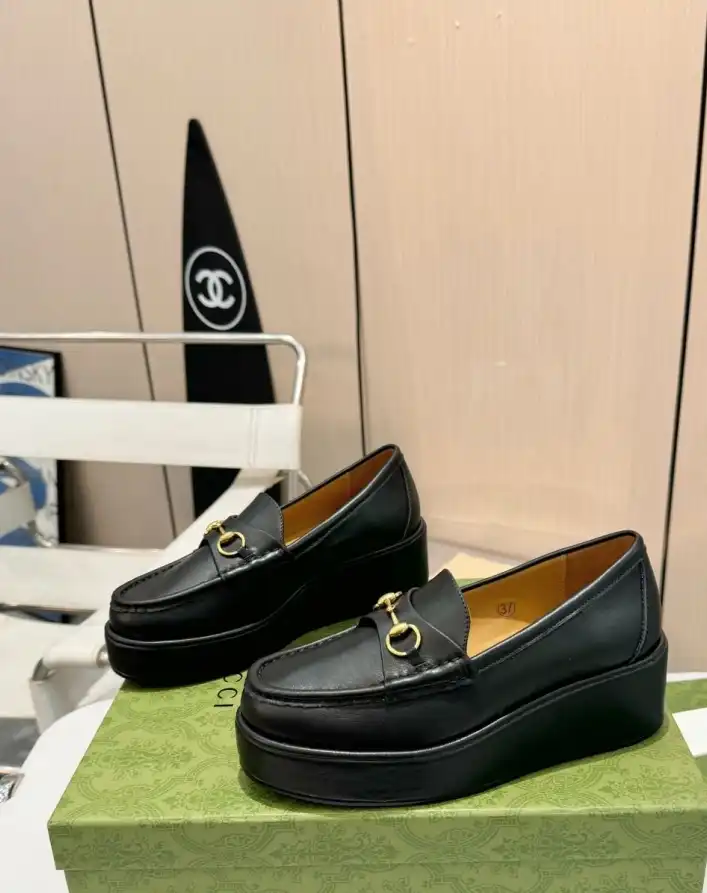 hype Gucci Leather Shoes