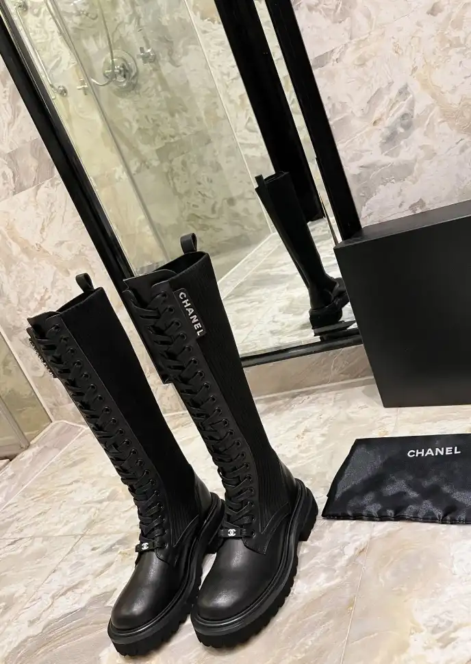 hype Chanel Boots