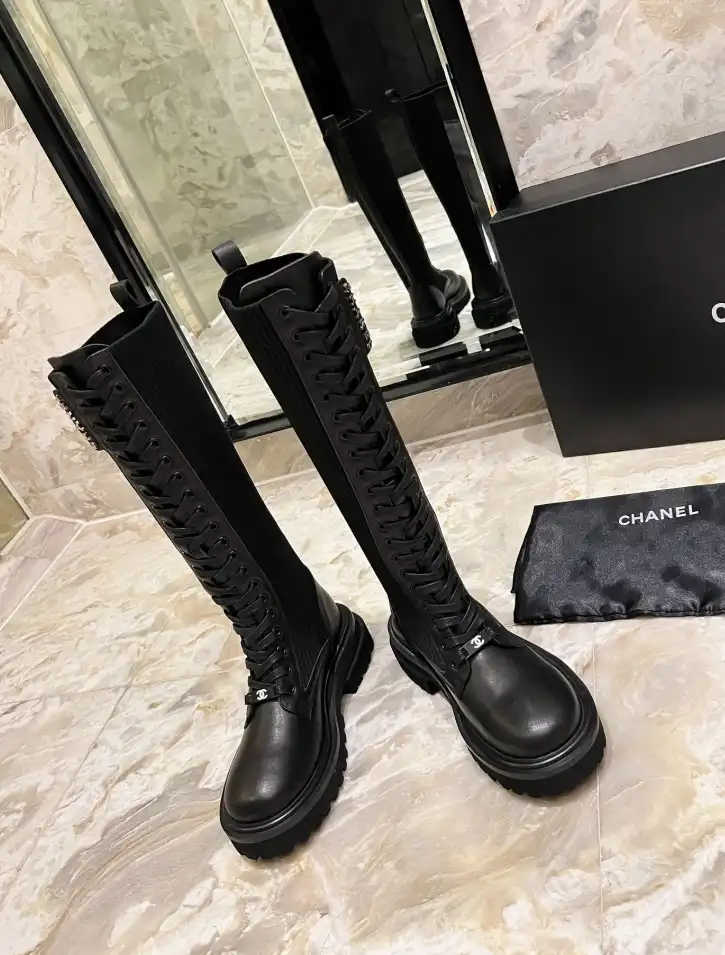 hype Chanel Boots