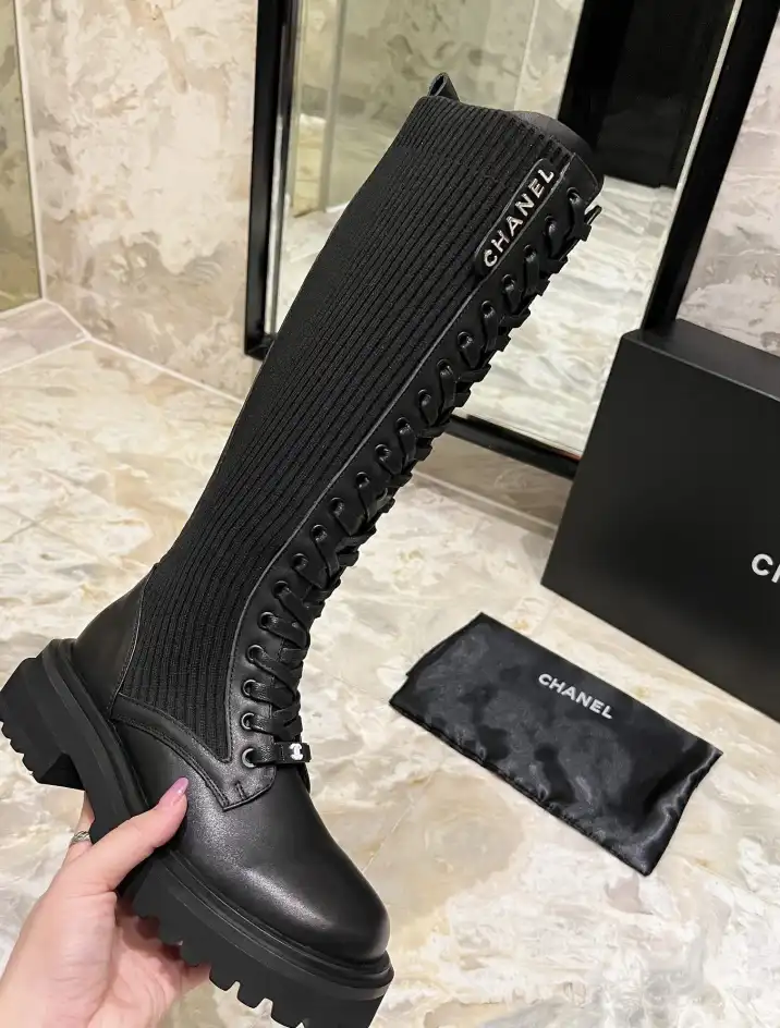 hype Chanel Boots