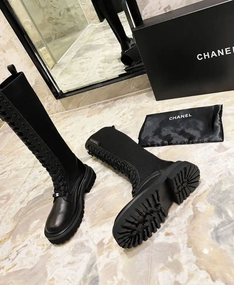 hype Chanel Boots