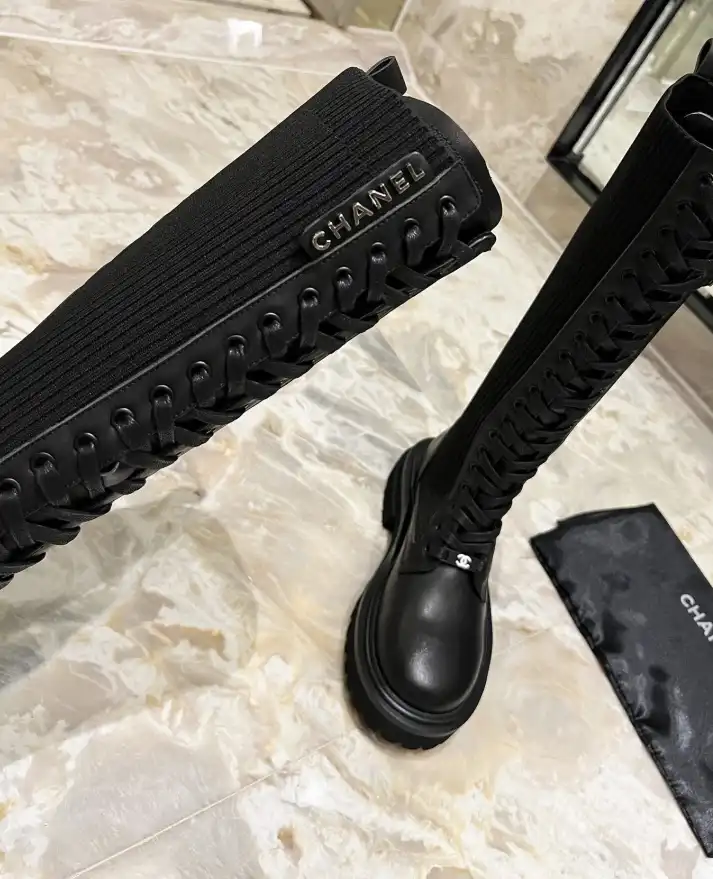 hype Chanel Boots